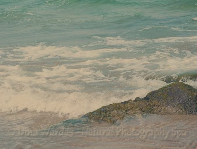 Fine Art Ocean Photo Meditation with Beach and Ocean Therapy